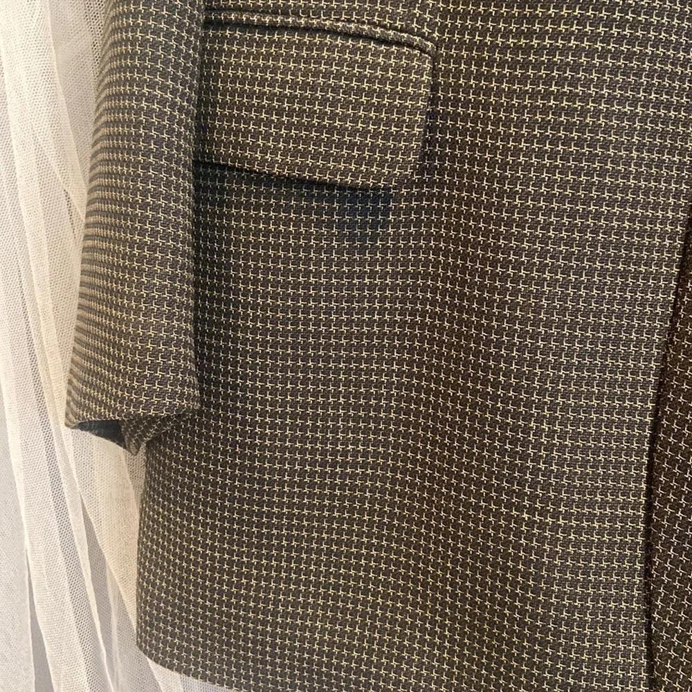 Ermenegildo Zegna Two Button Wool Blazer